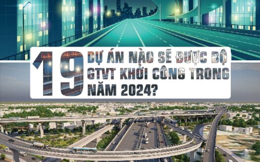 19 dự án nào sẽ được Bộ GTVT khởi công trong năm 2024?