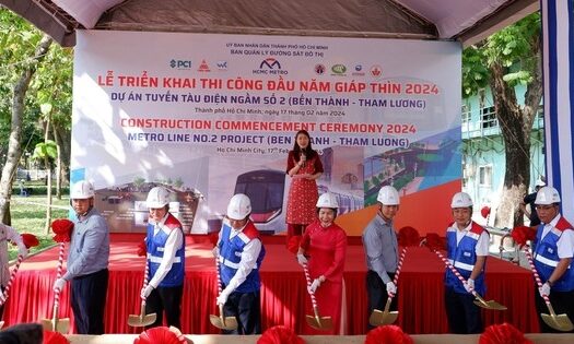 TPHCM triển khai thi công tuyến metro số 2 Bến Thành - Tham Lương