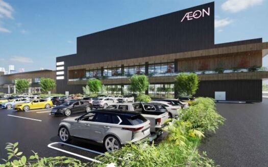 Hình hài và thời gian Aeon Mall Hải Dương khởi công