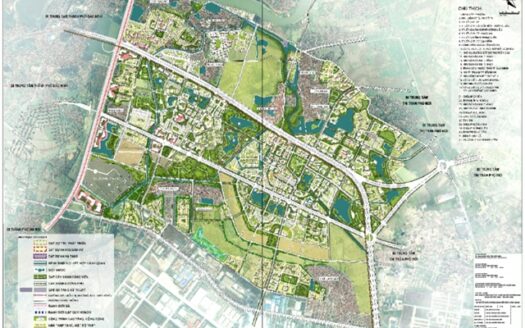 Ông lớn bất động sản Hàn Quốc đang xin chấp thuận đầu tư siêu đô thị 1,500ha tại Bắc Ninh